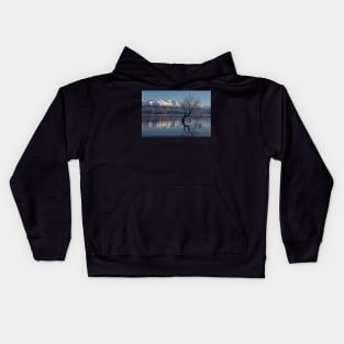 Wanaka Lake Tree 6 Kids Hoodie